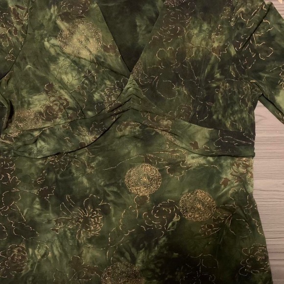 ⛅️reitman vintage 3/4 sleeve flowy fairy top - Picture 2 of 3